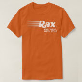 Rax Restaurant Design 80er und 90er Defunkt Restau T-Shirt (Design vorne)