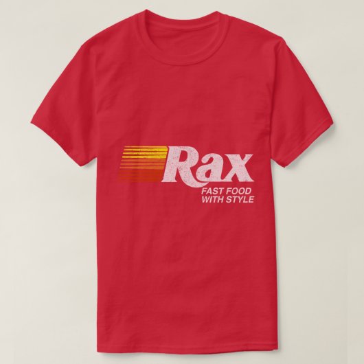 Rax Restaurants 1 T-Shirt (Design vorne)