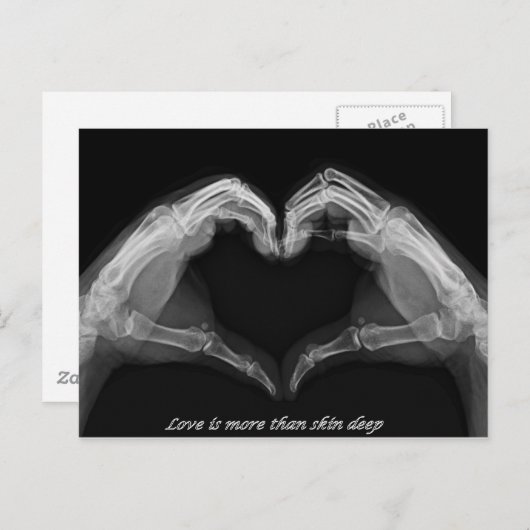 Ray Art Postkarte (Vorne/Hinten)