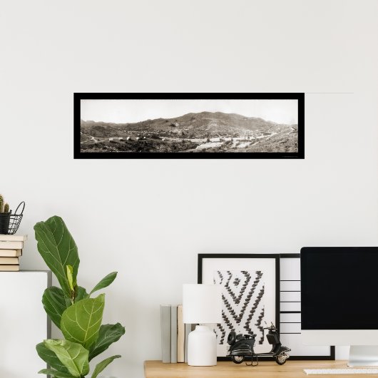 Ray, AZ Hercules Mine Foto 1909 Poster (Heimbüro)