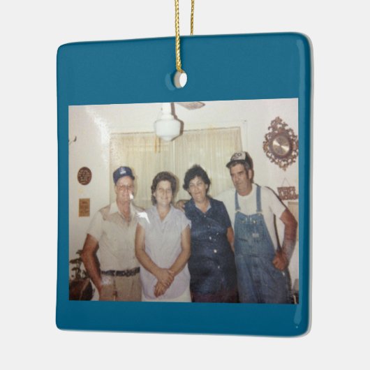 Ray, Betty, Nony, Ben Keramikornament (Links)