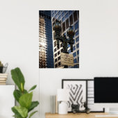 Ray Bradbury Square, Los Angeles Poster (Heimbüro)