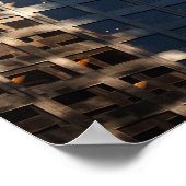 Ray Bradbury Square, Los Angeles Poster (Ecke)