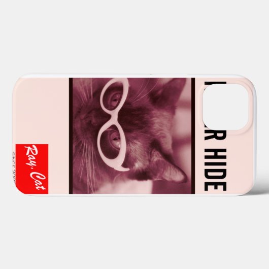 Ray Cat Case-Mate iPhone Hülle (Rückseite (Horizontal))