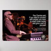 RAY CHARLES ROBINSON POSTER (Vorne)