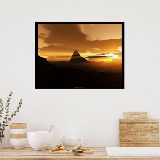 Ray Dream Poster (Küche)