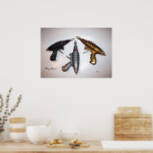 Ray Gun Poster (Küche)