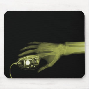 Ray Hand & Computer Maus Mousepad