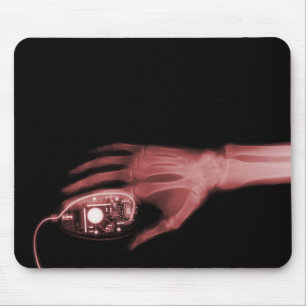 Ray Hand & Computer Maus Mousepad