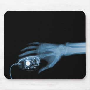 Ray Hand & Computer Maus Mousepad