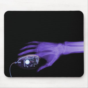 Ray Hand & Computer Maus Mousepad