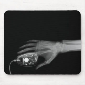 Ray Hand & Computer Maus Mousepad