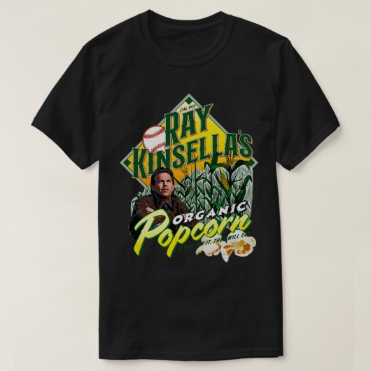 Ray Kinsellas Popcorn T-Shirt (Design vorne)