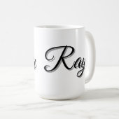 Ray Männer Name, Kaffeetasse (VorderseiteRechts)