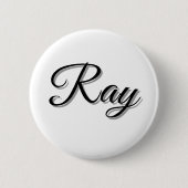 Ray Männername, Button (Vorderseite)