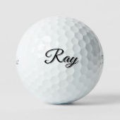 Ray Männername, Golfball (Vorderseite)