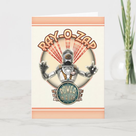 Ray-O-Zap-Grußkarte Karte (Vorderseite)