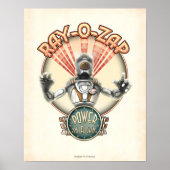 Ray-O-Zap Retro Robot Poster (16x20") (Vorne)