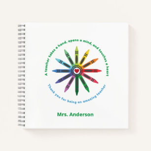 Ray of Crayons / Lehrerbewertung Notizblock