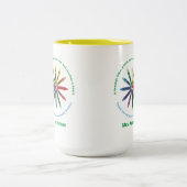 Ray of Crayons / Lehrerwertung Zwei-Tonen-Cof Zweifarbige Tasse (Mittel)