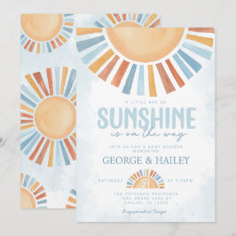 Ray of Sunshine Baby Shower Einladung