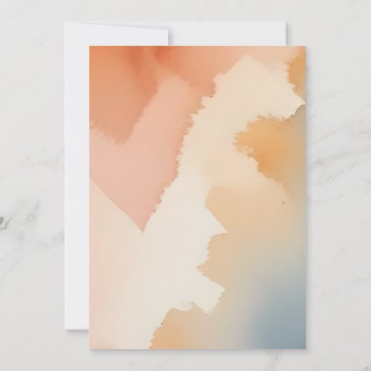 Ray of Sunshine Boho Sun Baby Shower Einladung (Rückseite)