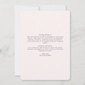 Ray of Sunshine Clouds Girl Baby Shower Einladung (Rückseite)