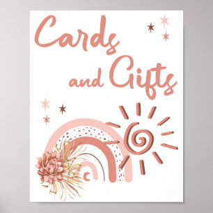 Ray of Sunshine Girl Shower Cards und Geschenke Poster