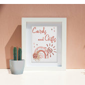 Ray of Sunshine Girl Shower Cards und Geschenke Poster