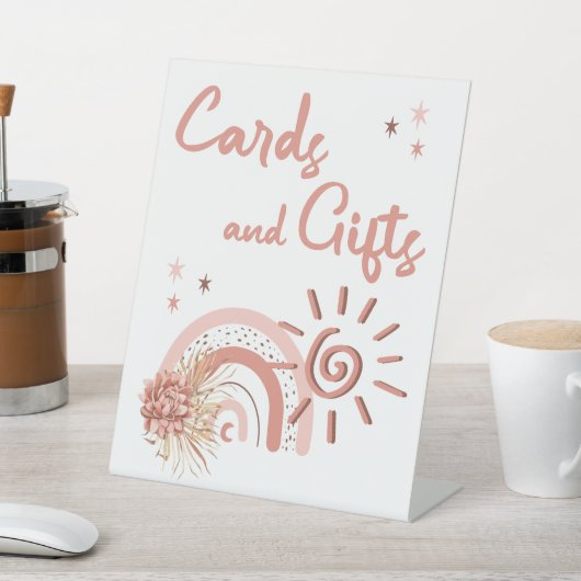 Ray of Sunshine Girl Shower Cards und Geschenke Sockelschild (In SItu)