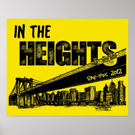 Ray-Pec 2012 In the Heights Poster (Vorne)