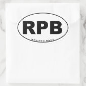 Ray-Pec-Band-Aufkleber Ovaler Aufkleber (Tasche)