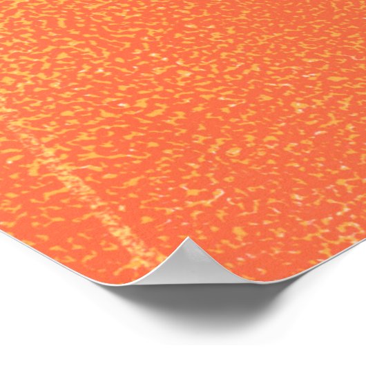 Ray Play Smilly Orange Poster (Ecke)