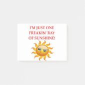 RAY POST-IT KLEBEZETTEL (Vorderseite)