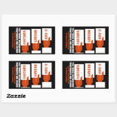 Ray, Radium, Operation Rechteckiger Aufkleber (Blatt)