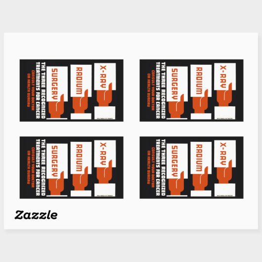 Ray, Radium, Operation Rechteckiger Aufkleber (Blatt)