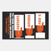 Ray, Radium, Operation Rechteckiger Aufkleber (Vorderseite)