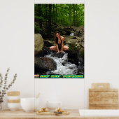 Ray Ray Popstar Wasserfall#4 Poster (Küche)