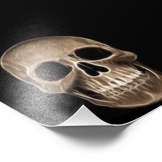 Ray Skeleton Fotodruck (Ecke)