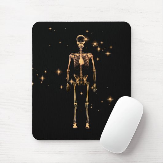 Ray Skeleton - Orange Mousepad (Mit Mouse)