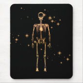 Ray Skeleton - Orange Mousepad (Vorne)