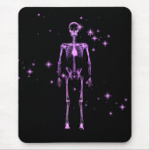 Ray Skelett - Lila leicht Mousepad (Vorne)