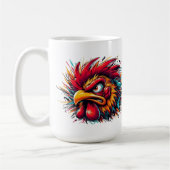 Ray the Fierce Rooster Mug Kaffeetasse (Links)