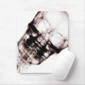 Ray Vision Skeleton Skull Face Mousepad (Mit Mouse)