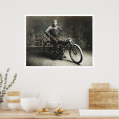 Ray Weishaar Gewinner 160 km. Rasse [1914] Poster (Küche)
