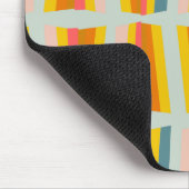 ray Zitrusfruchtgoldorange Sonnestrahl auf Mousepad (Ecke)