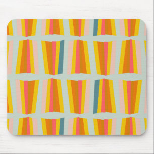 ray Zitrusfruchtgoldorange Sonnestrahl auf Mousepad