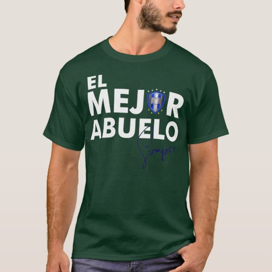 Rayados Fathers Day Gift T-Shirt Futbol (Vorderseite)