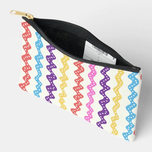 Rayas multicolores zubehörtasche (Offen)