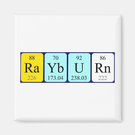 Rayburn Periodenmagnet Magnet (Vorne)